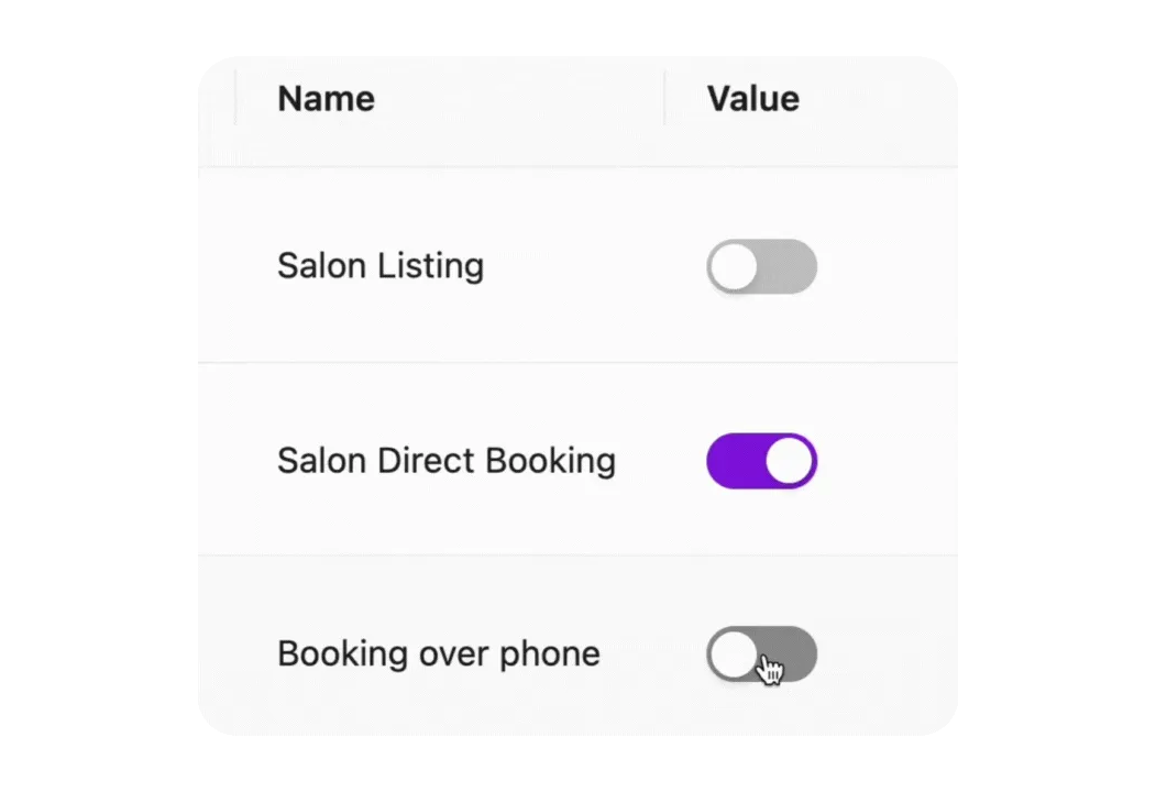 Unveil Features